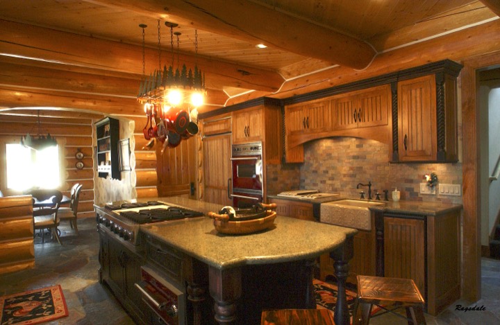 Sierra Log & Timber log home