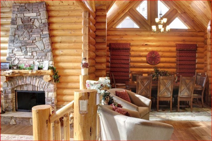 Sierra Log & Timber log home