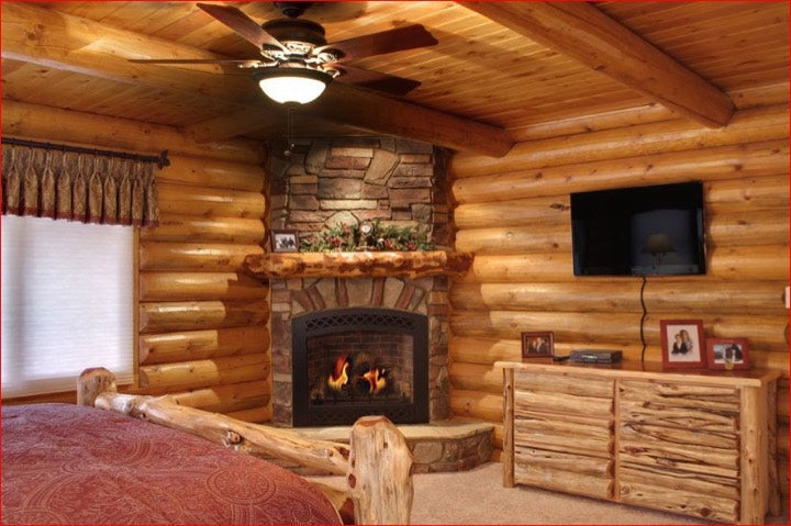 Sierra Log & Timber log home