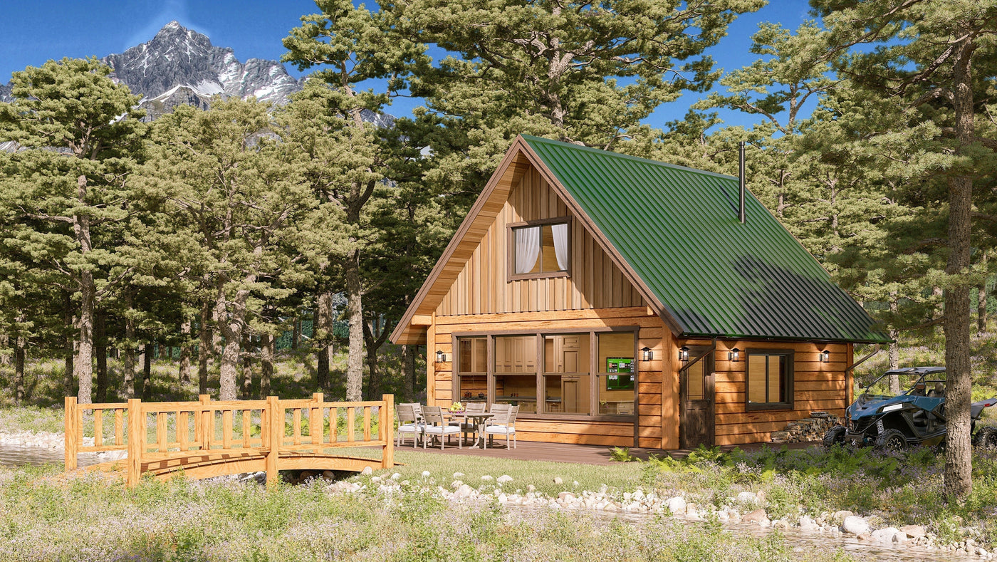 The Story Behind “The Transformer”: How a Permitting Nightmare Created Our Most Clever Design - Log Home Floor Plans Shop by Sierra Log & Timber