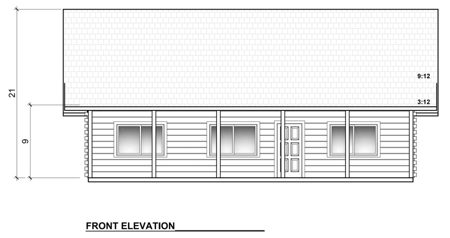 Elevation 4 — ADU 1200/1670
