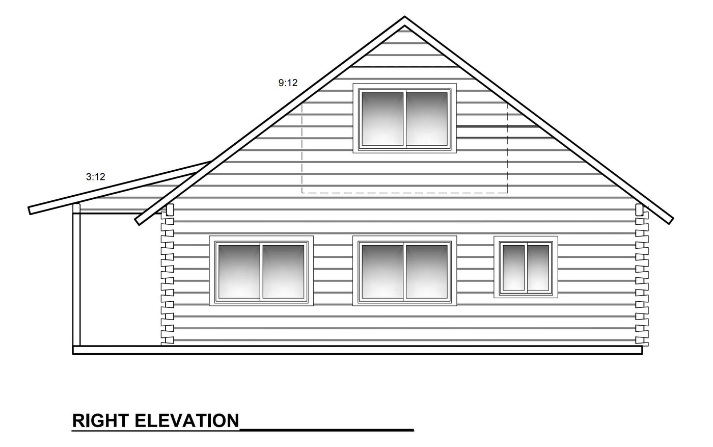 Elevation 3 &mdash; ADU 1200/1670