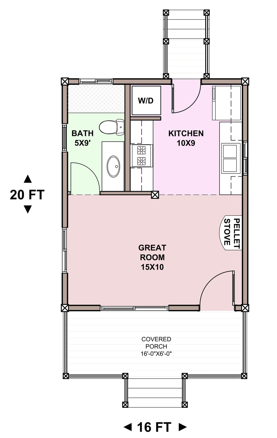 Crow's Nest floor plan