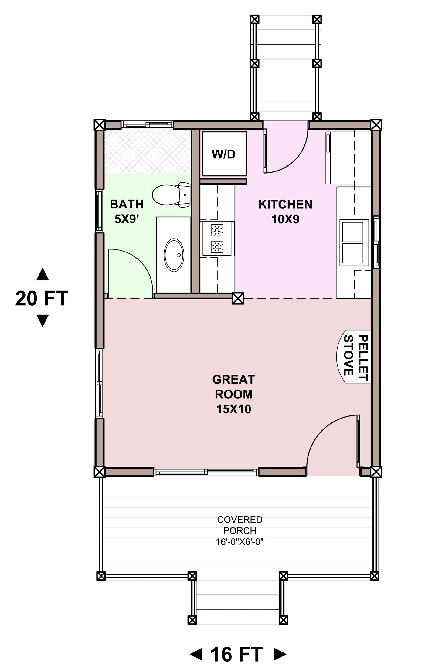 Main Floor &mdash; Crow's Nest
