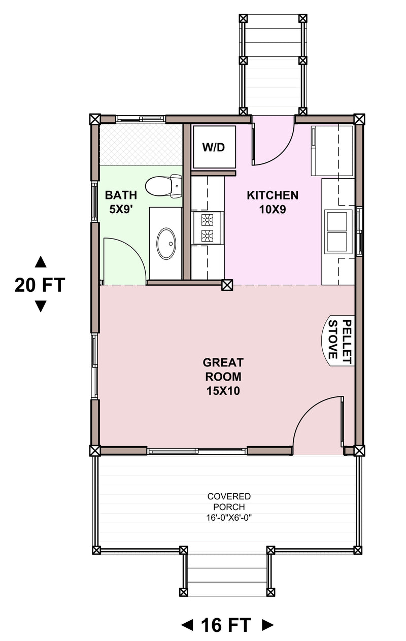 Main Floor — Crow's Nest