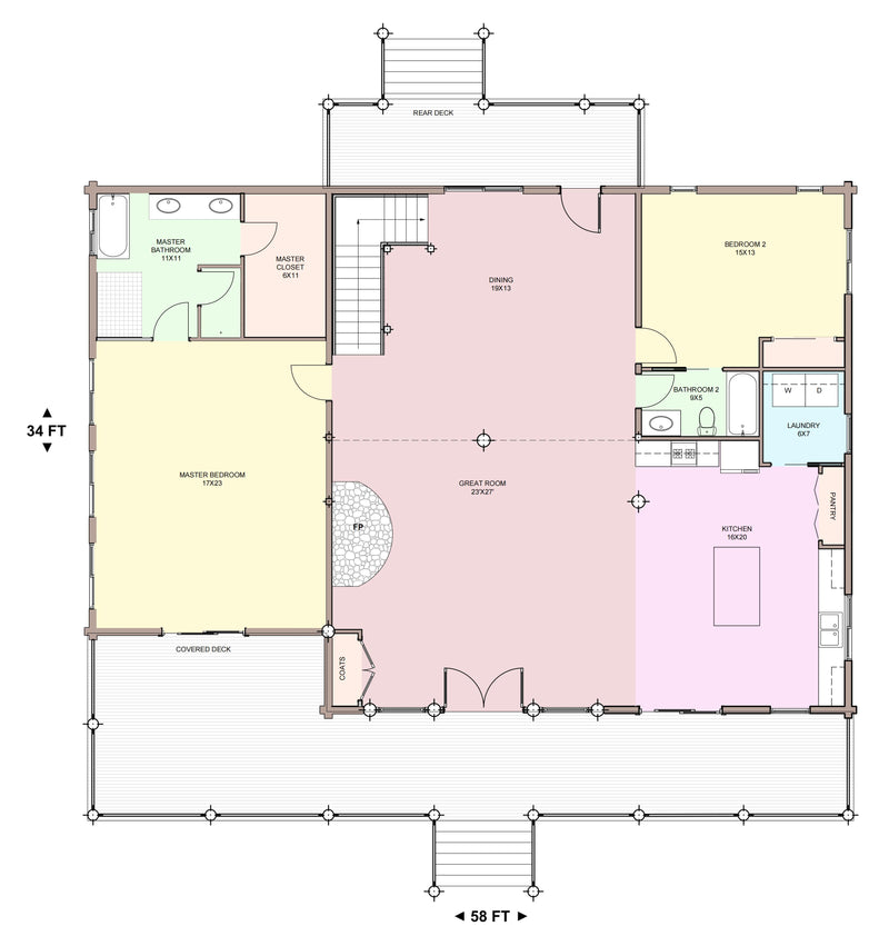 Main Floor — Butte Creek