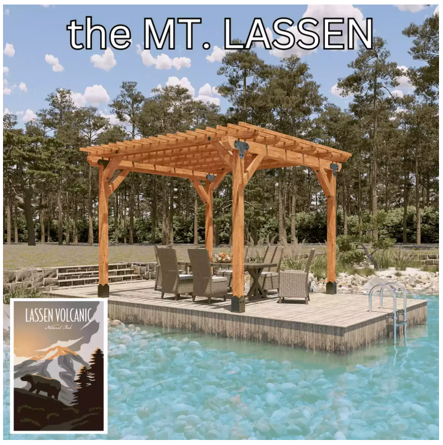mt. lassen pergola