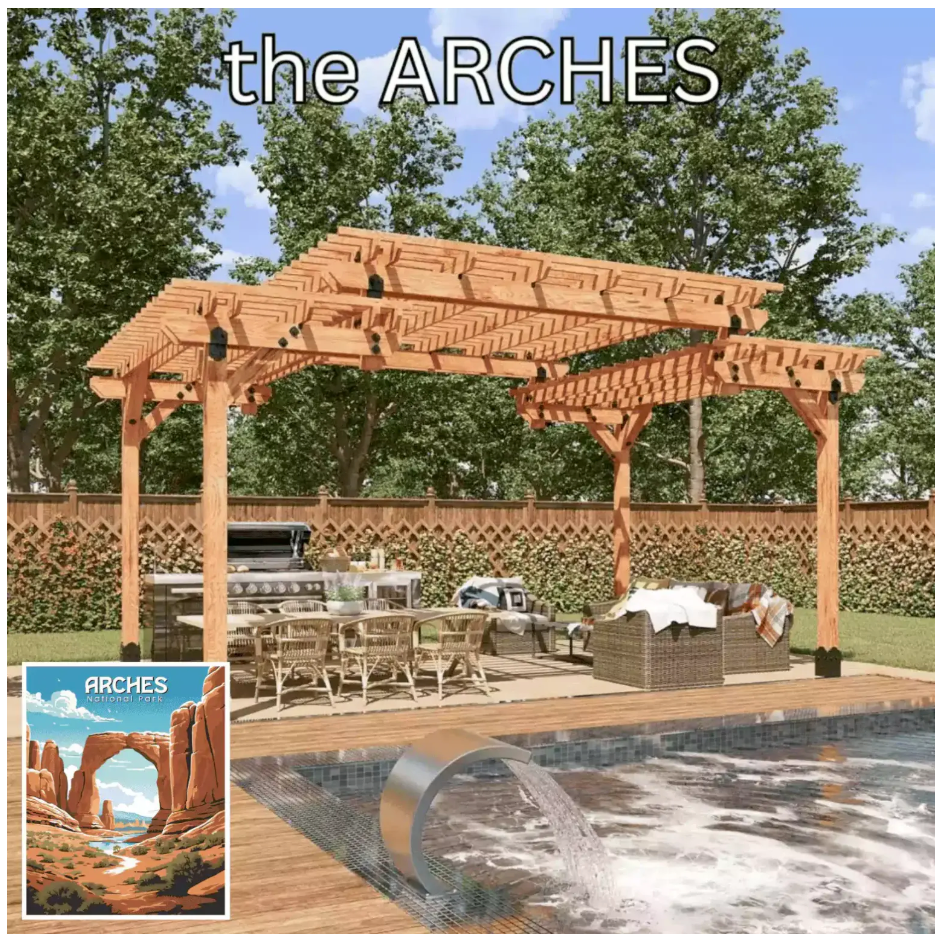 arches pergola