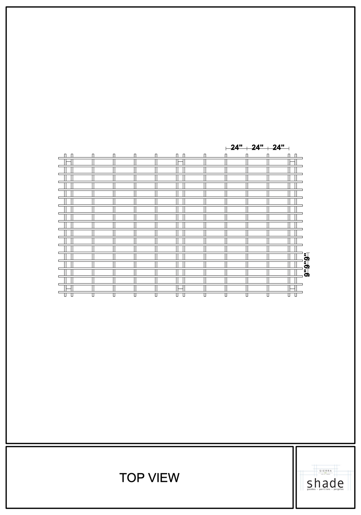 Elevation 4 &mdash; lake clark pergola