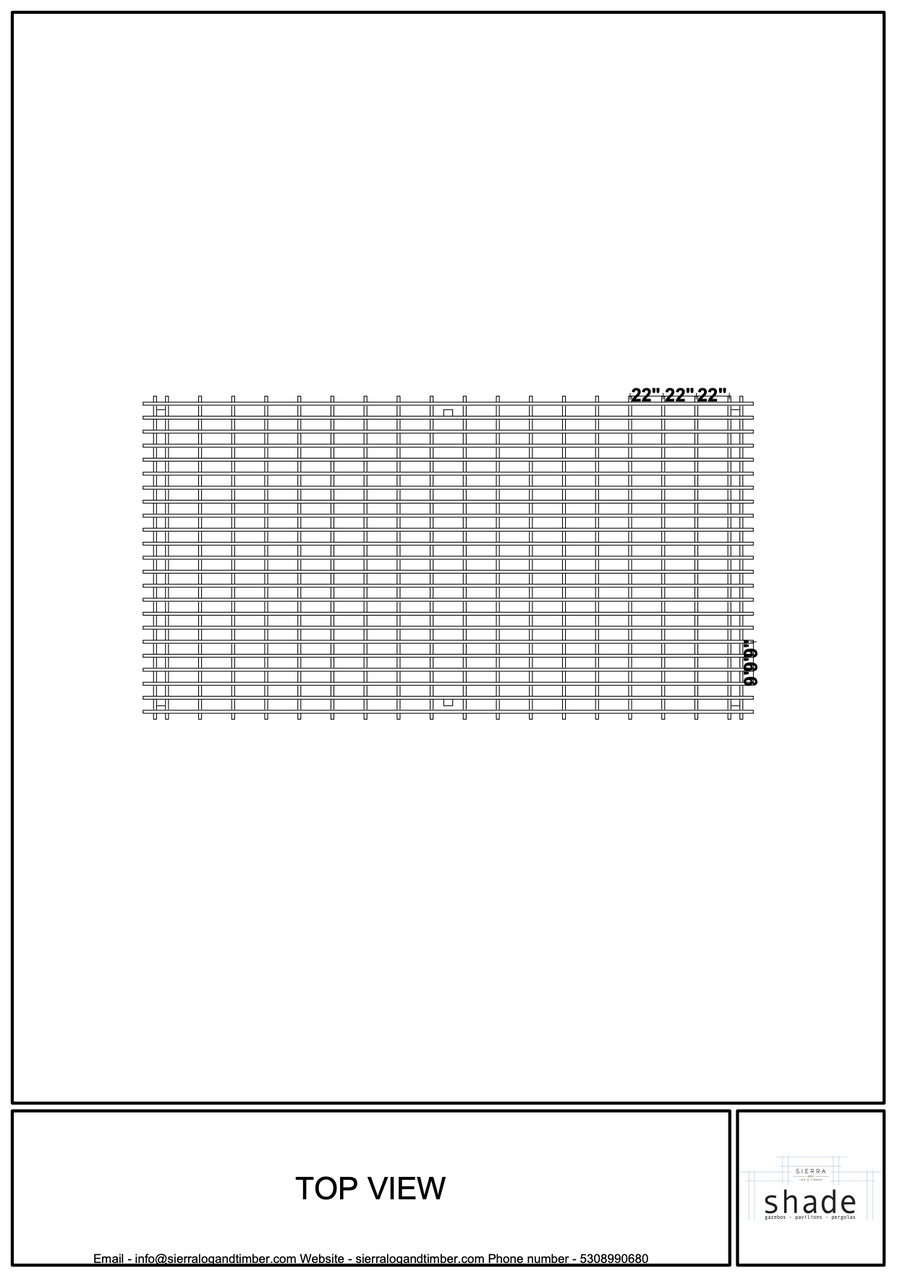Elevation 4 — grand teton pergola