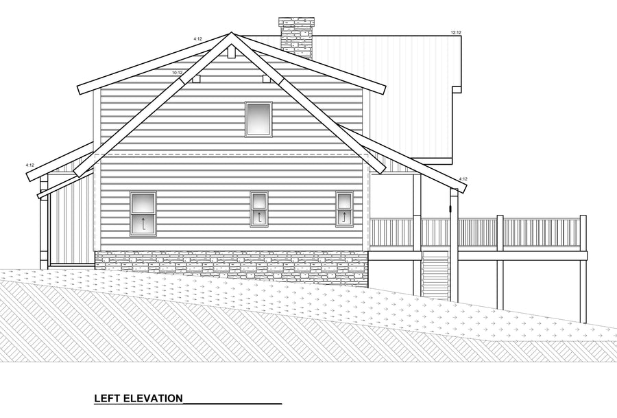 Elevation 2 — Timber Palace