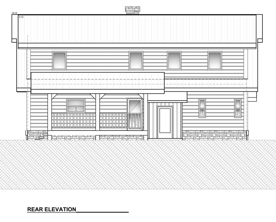 Elevation 3 — Timber Palace