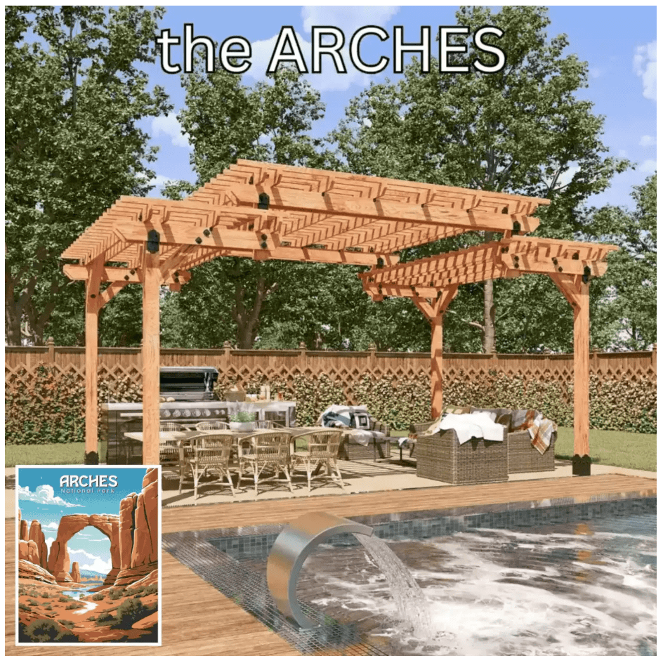 Arches Pergola