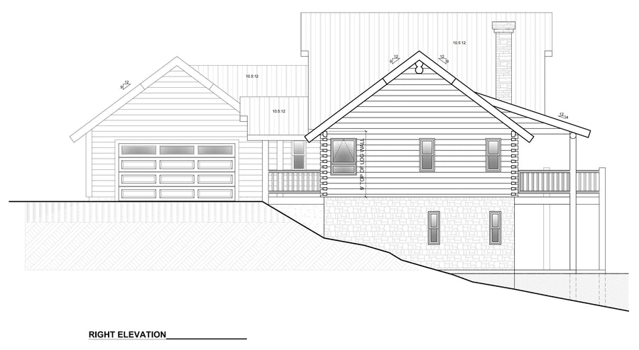Elevation 4 — Tri-Level