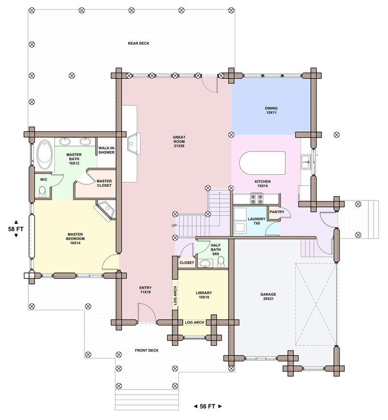 Main Floor — Lodge