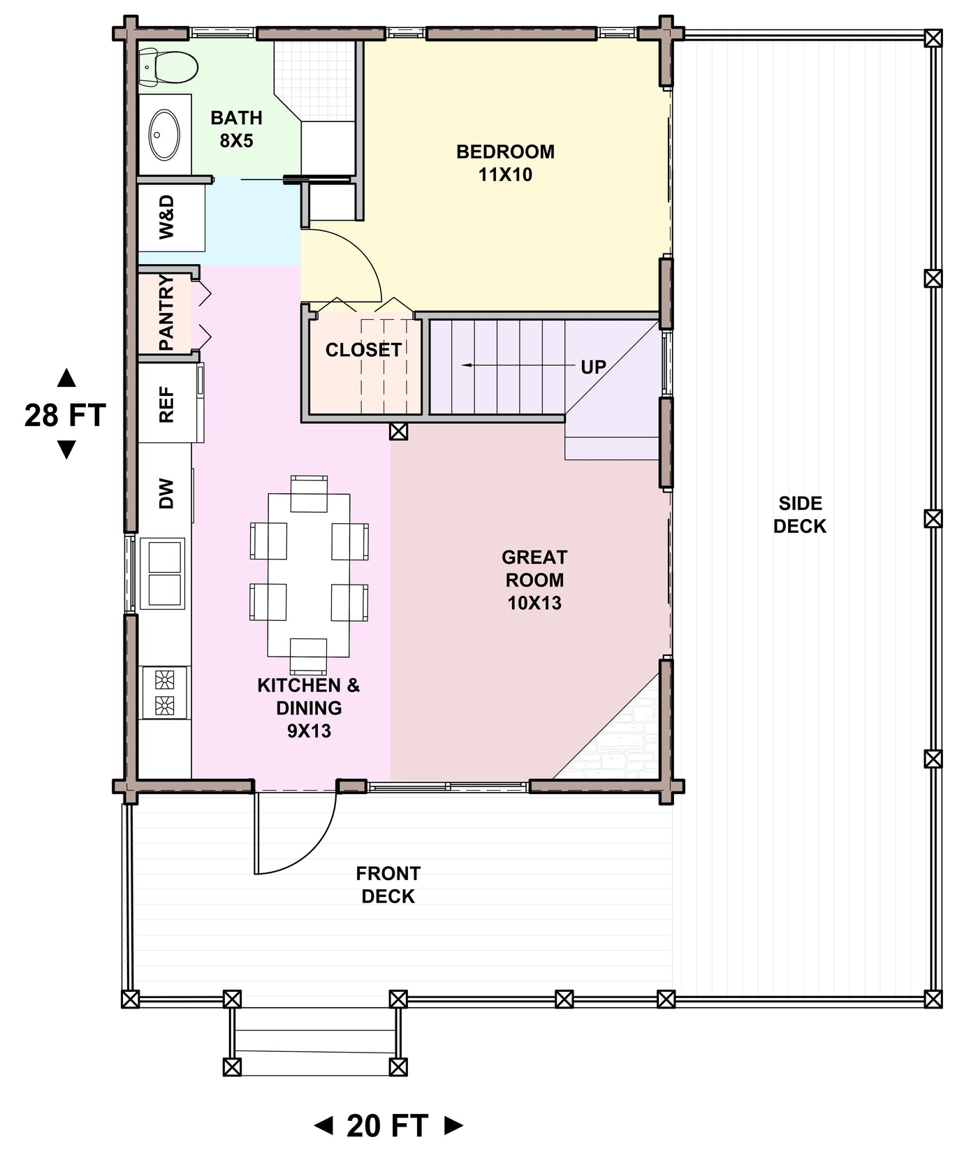 Main Floor &mdash; River View