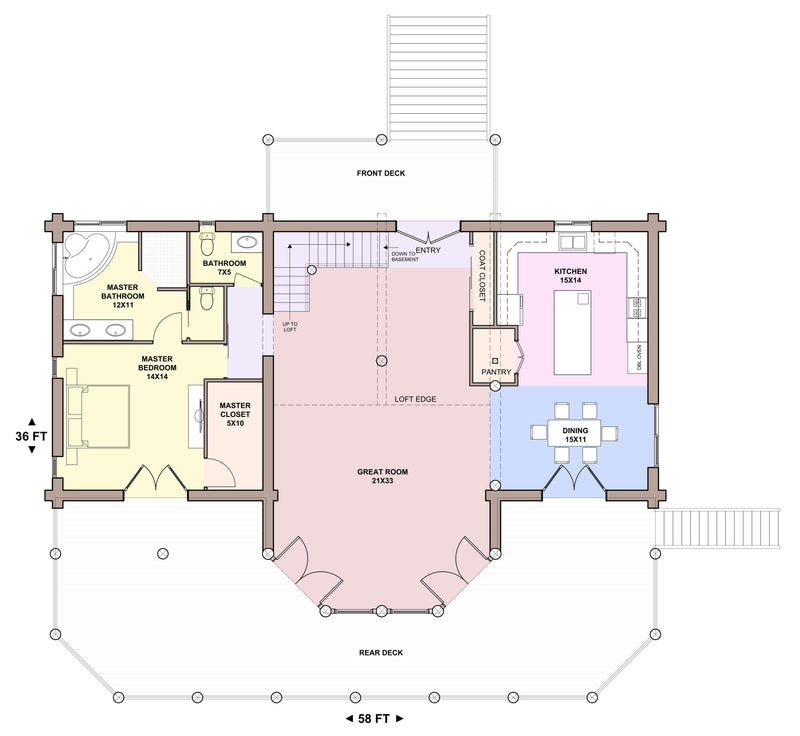 Main Floor — Rocky Top