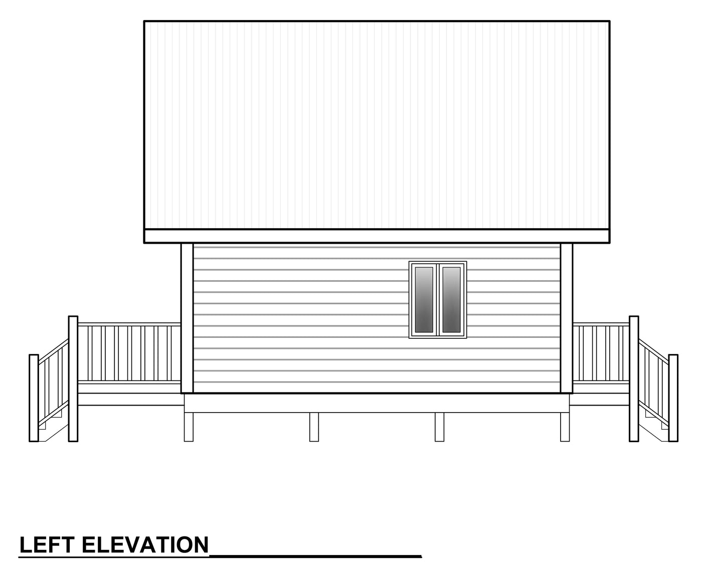 Elevation 3 &mdash; Crow's Nest