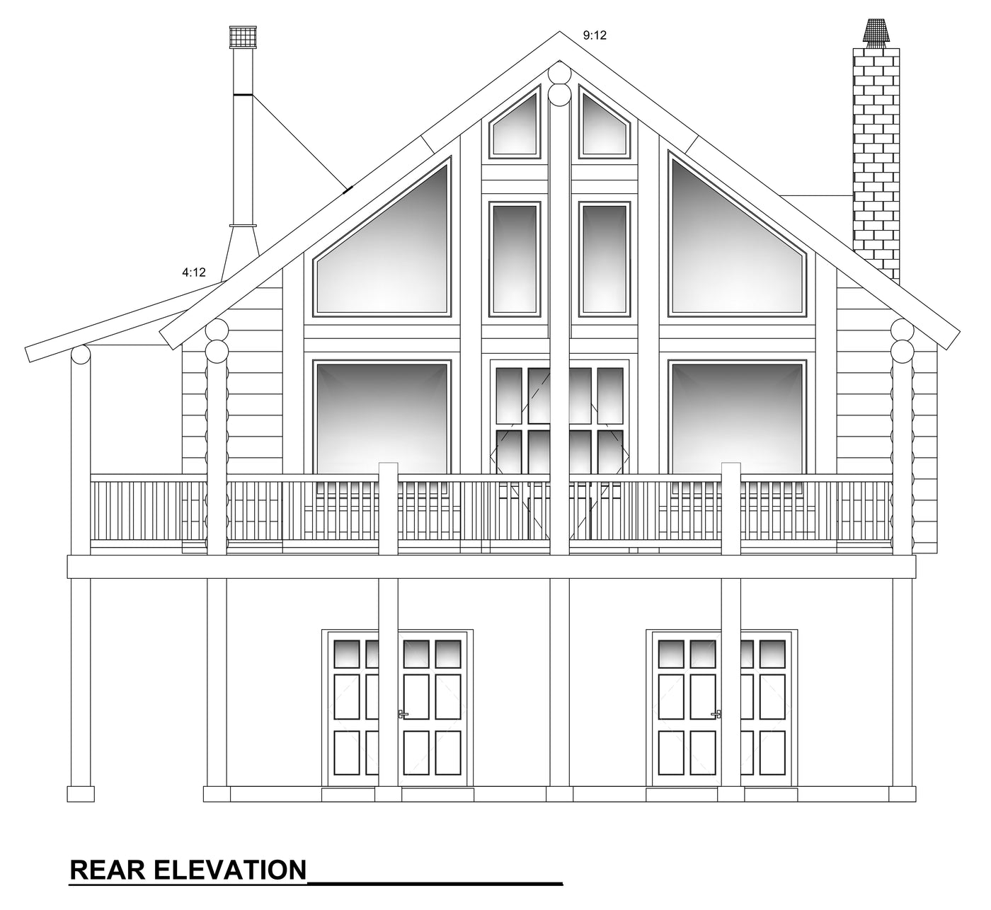 Elevation 1 &mdash; Chalet