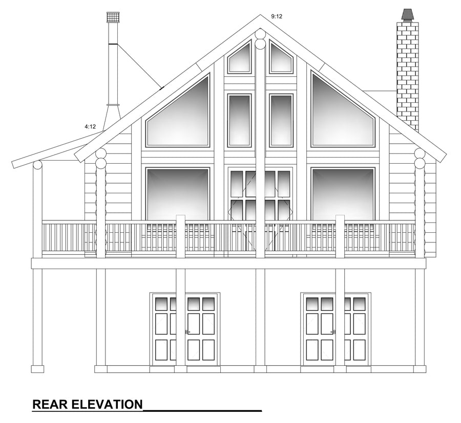 Elevation 1 — Chalet
