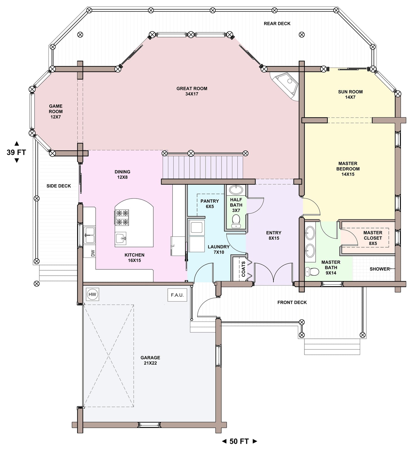 Main Floor &mdash; Frazier