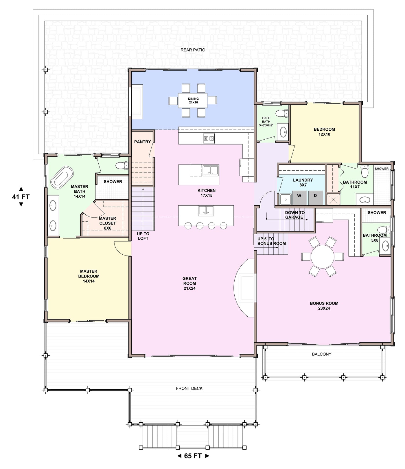 Main Floor &mdash; Almanor