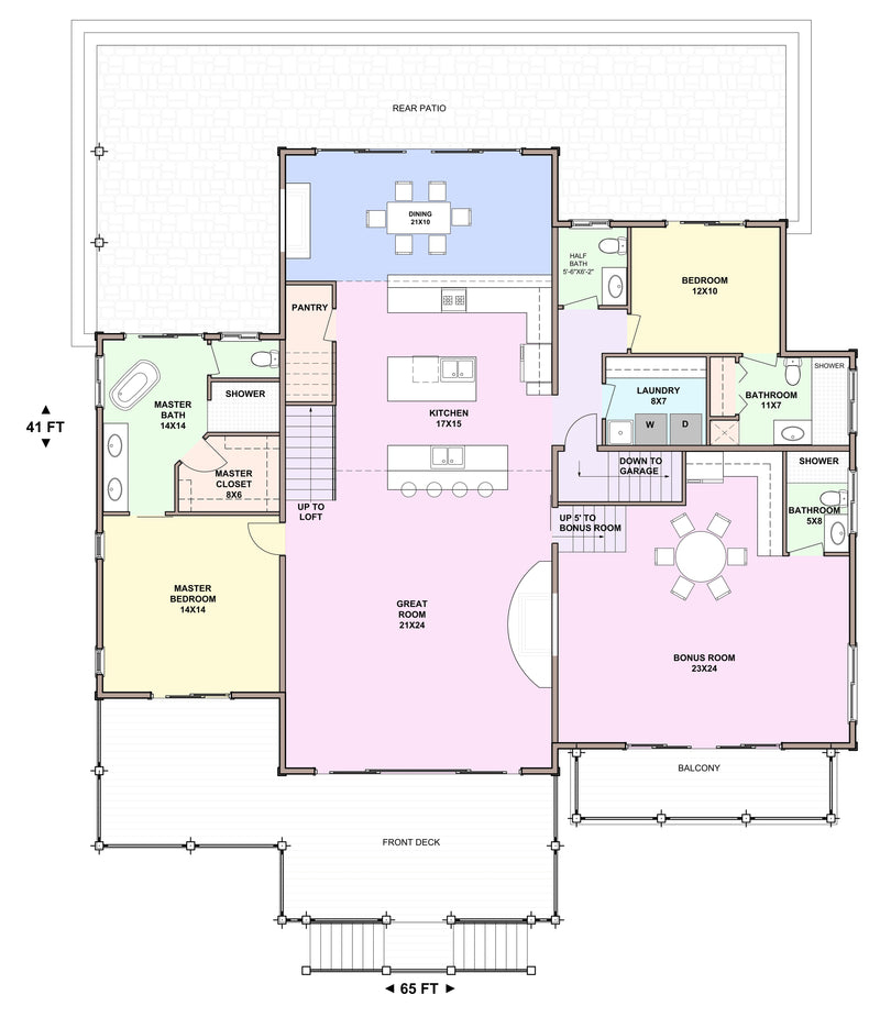 Main Floor — Almanor