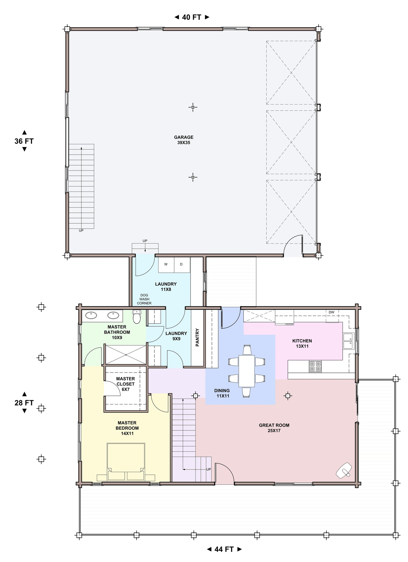 Main Floor &mdash; RIVERS EDGE