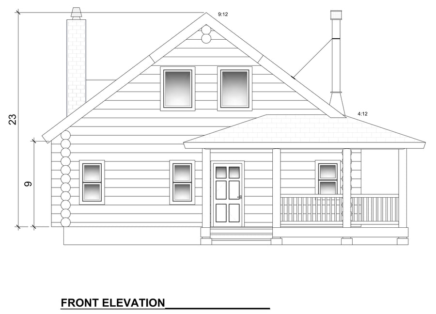 Elevation 3 — Chalet