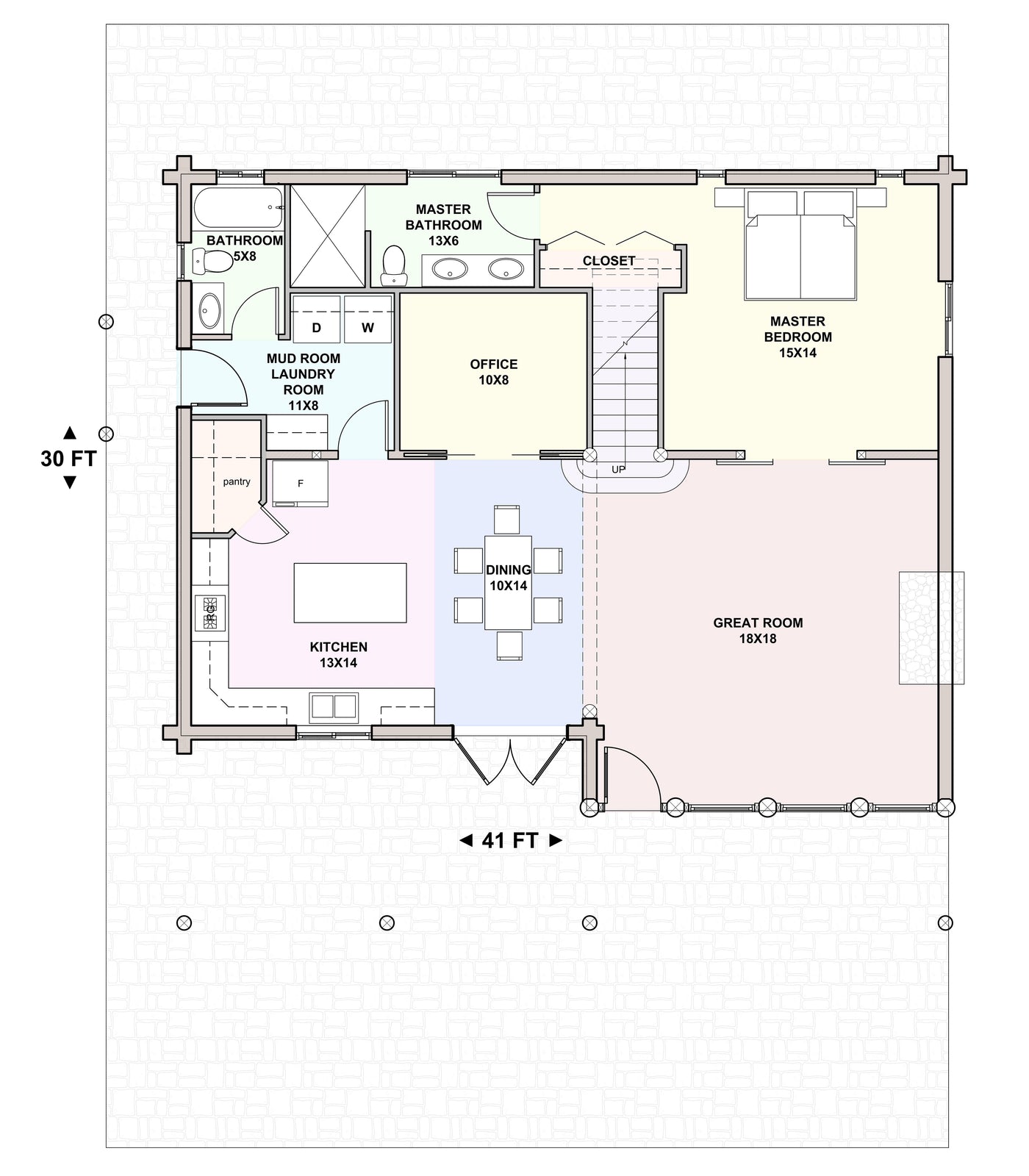 Main Floor &mdash; Madrone