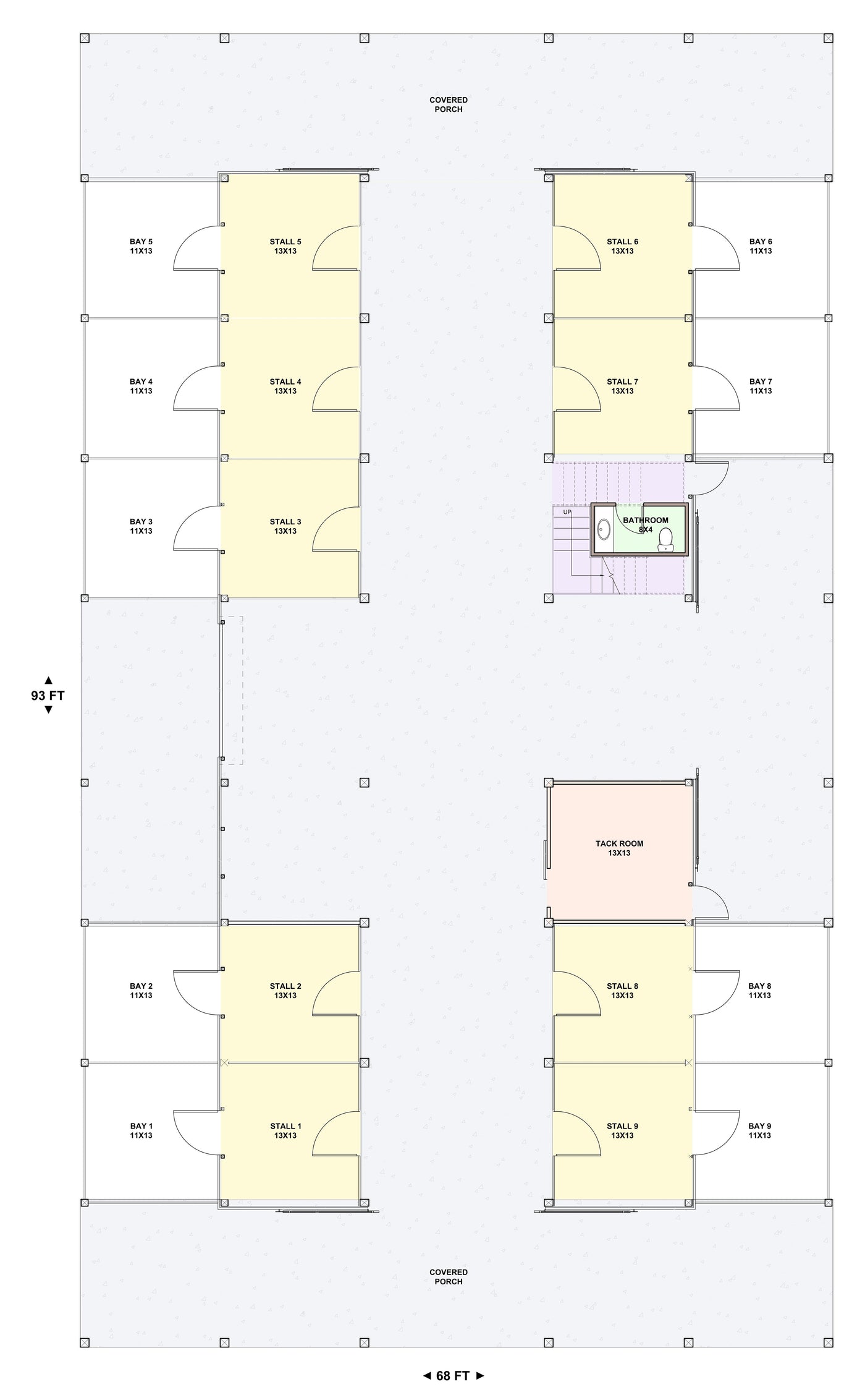 Main Floor &mdash; Horse Palace