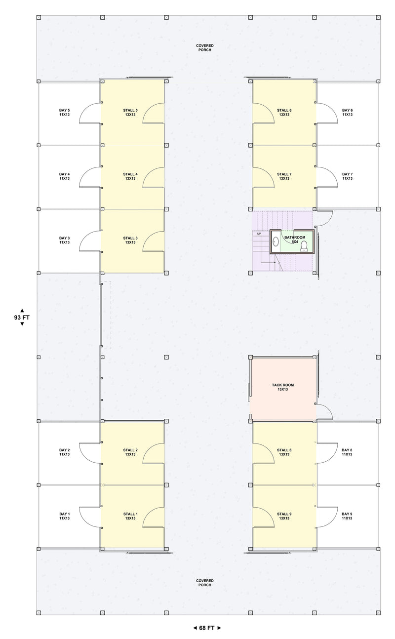 Main Floor — Horse Palace