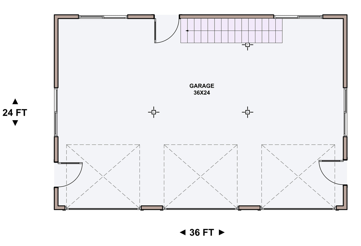 Main Floor &mdash; Monitor Garage