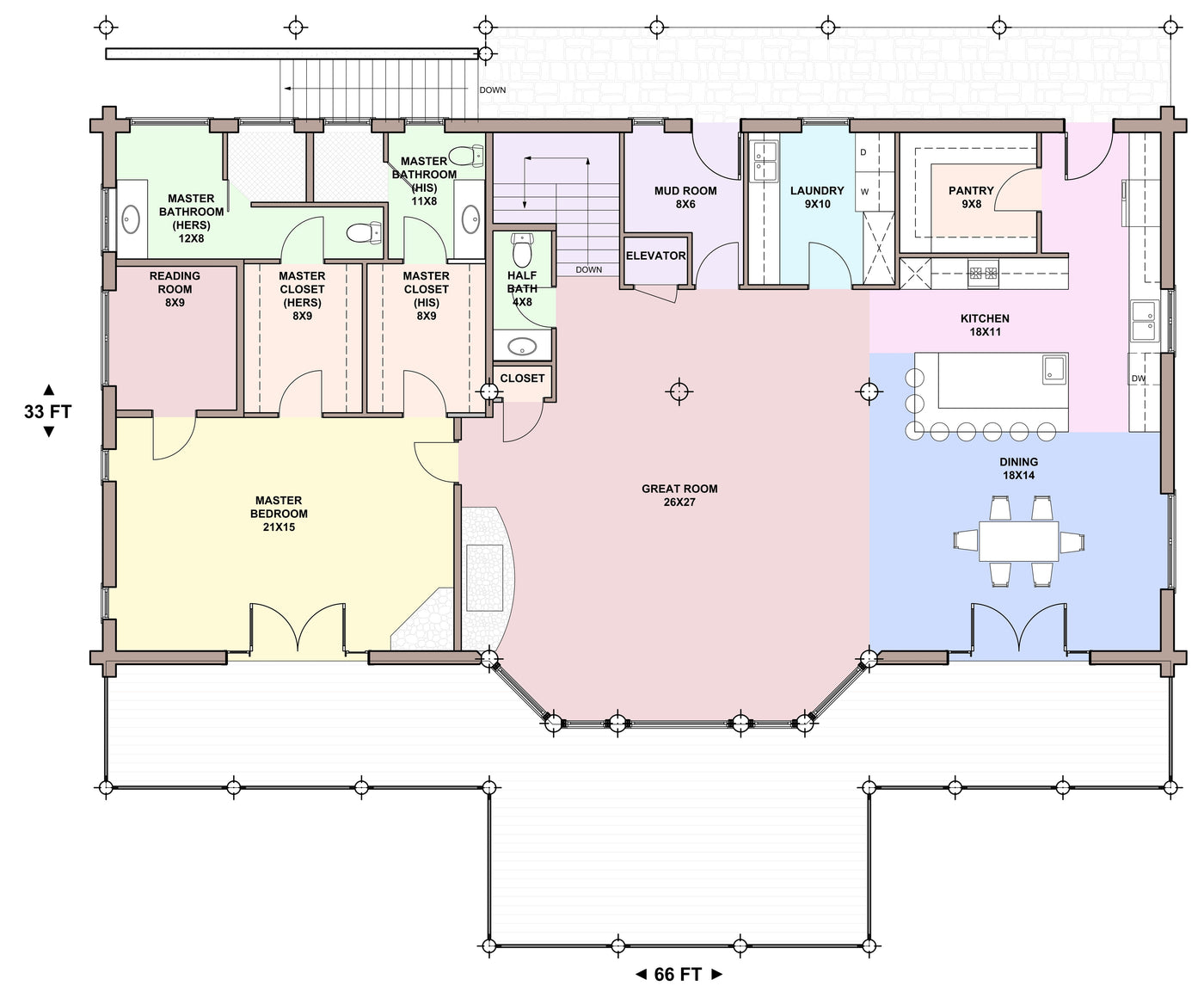 Main Floor &mdash; snow peak