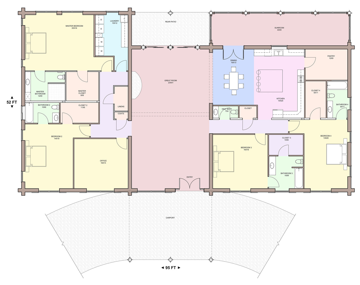 Main Floor &mdash; LONGHORN