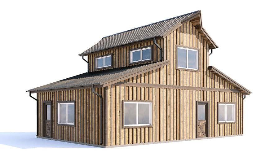 Perspective 4 — Monitor Garage
