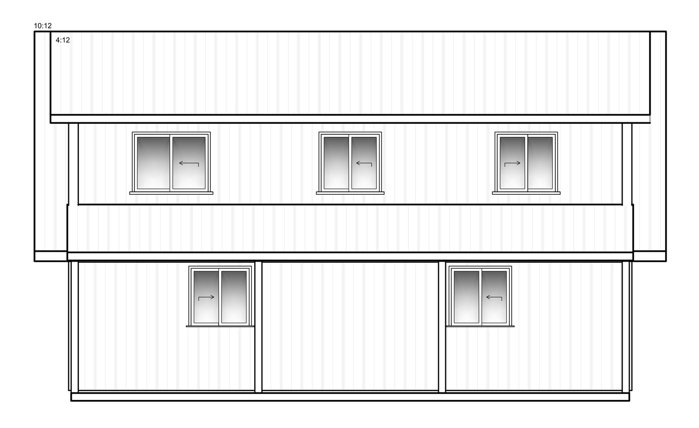 Elevation 3 &mdash; Cedar Crest