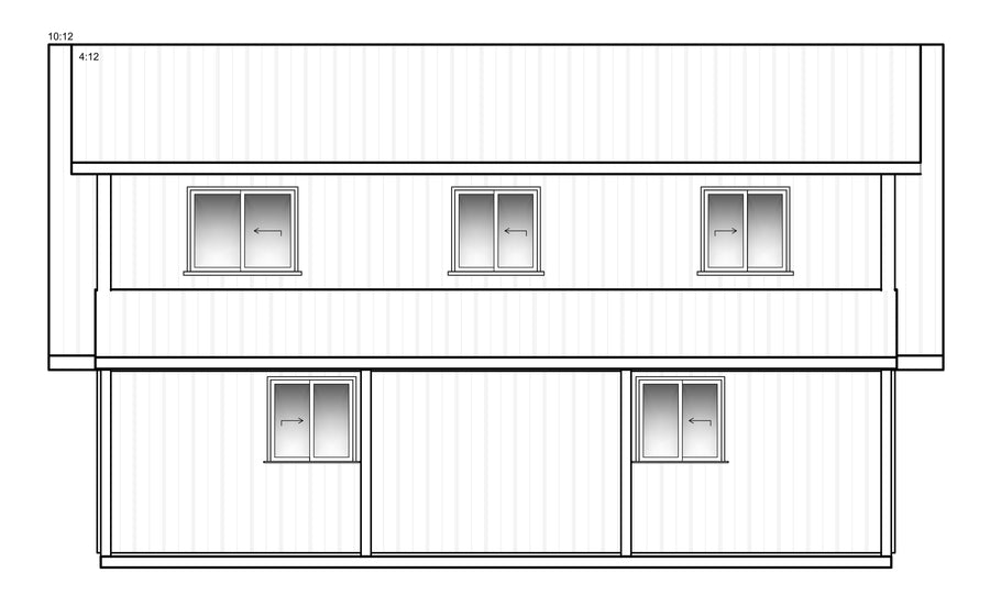 Elevation 3 — Cedar Crest