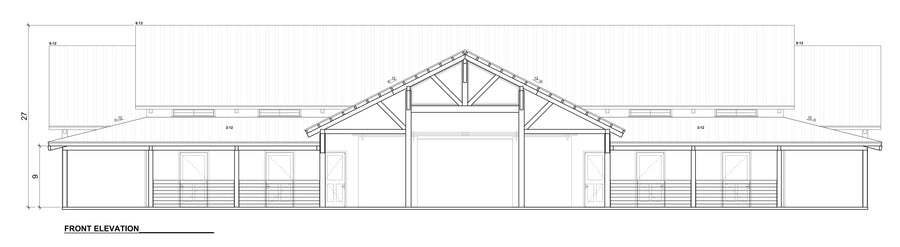 Elevation 3 — Horse Palace