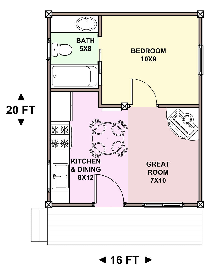 Trapper floor plan