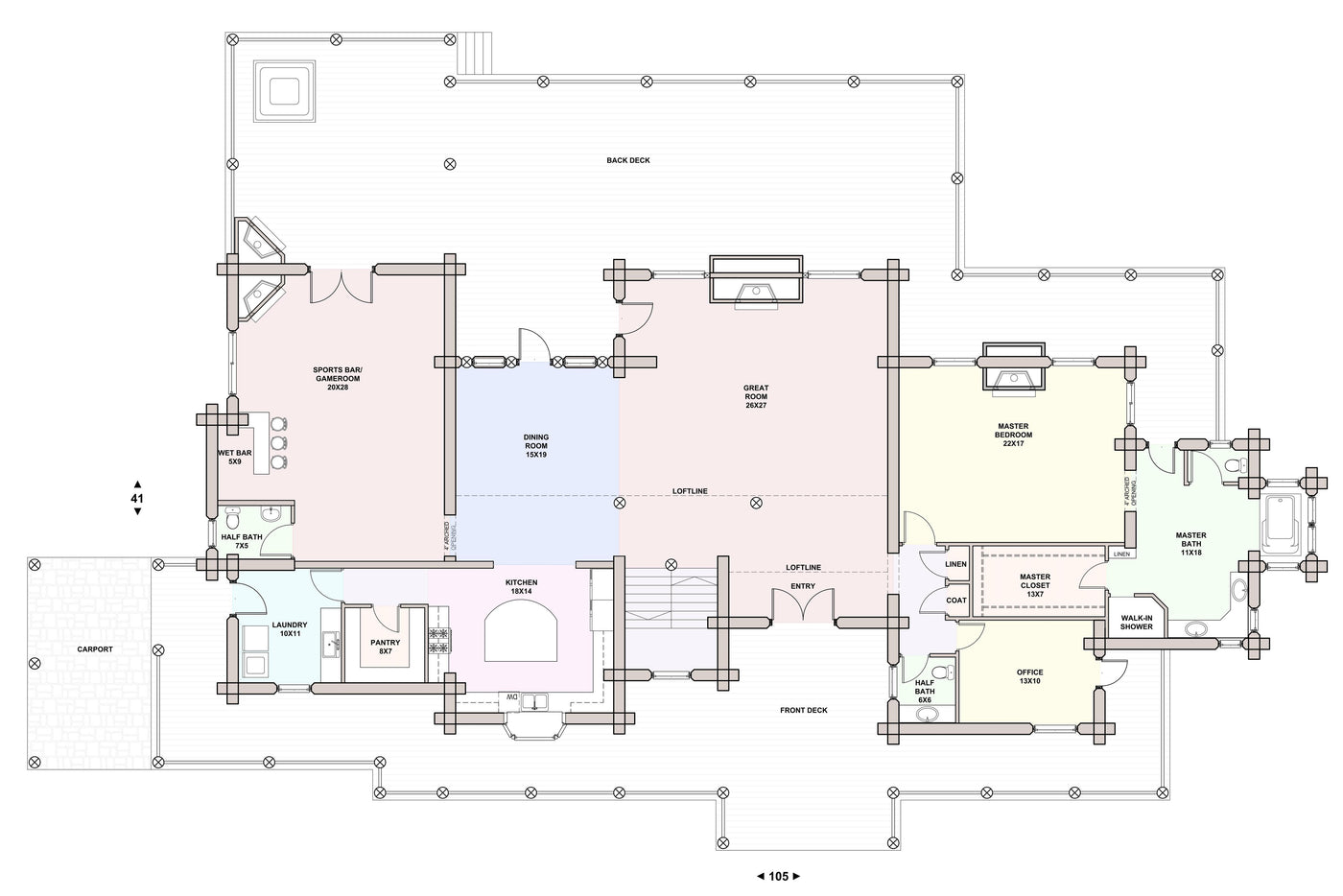 Main Floor &mdash; big bear