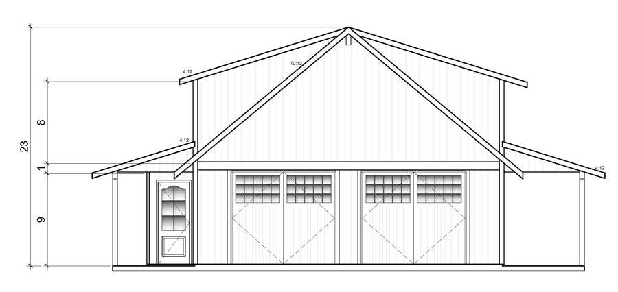 Elevation 1 — Cedar Crest