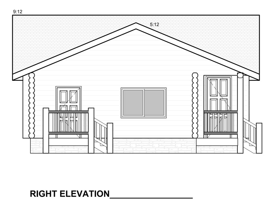 Elevation 2 — Bearbones Ranch