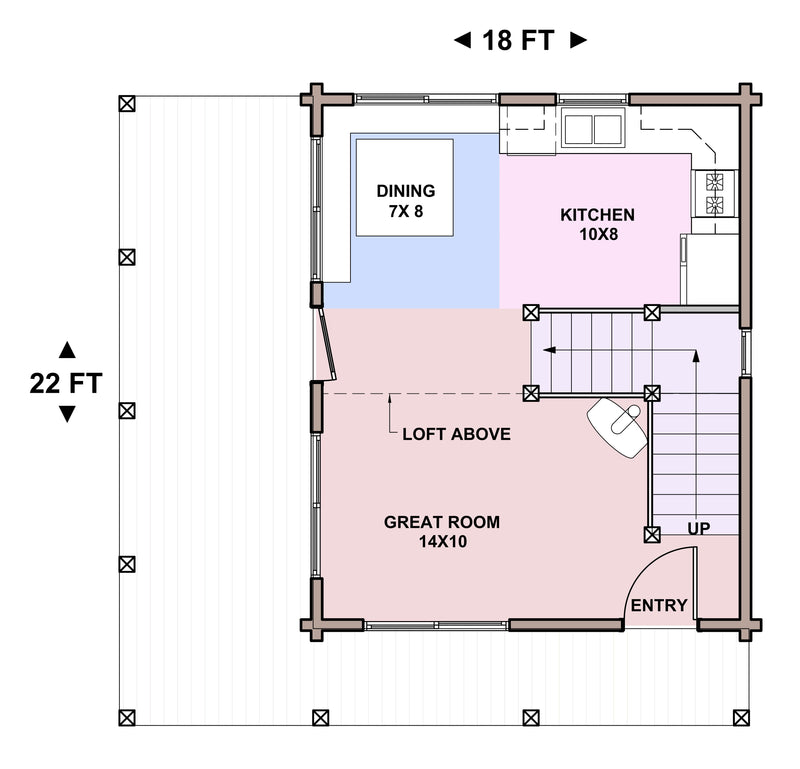 Main Floor — Rainbow 1