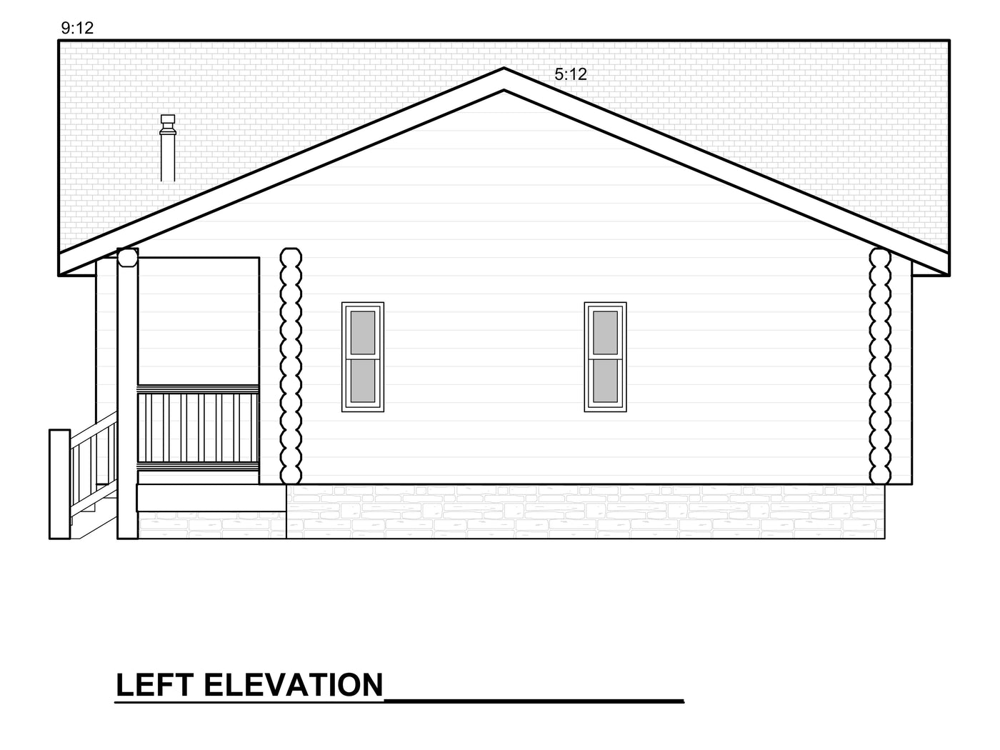 Elevation 3 &mdash; Bearbones Ranch