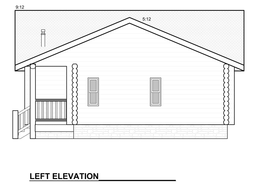 Elevation 3 — Bearbones Ranch
