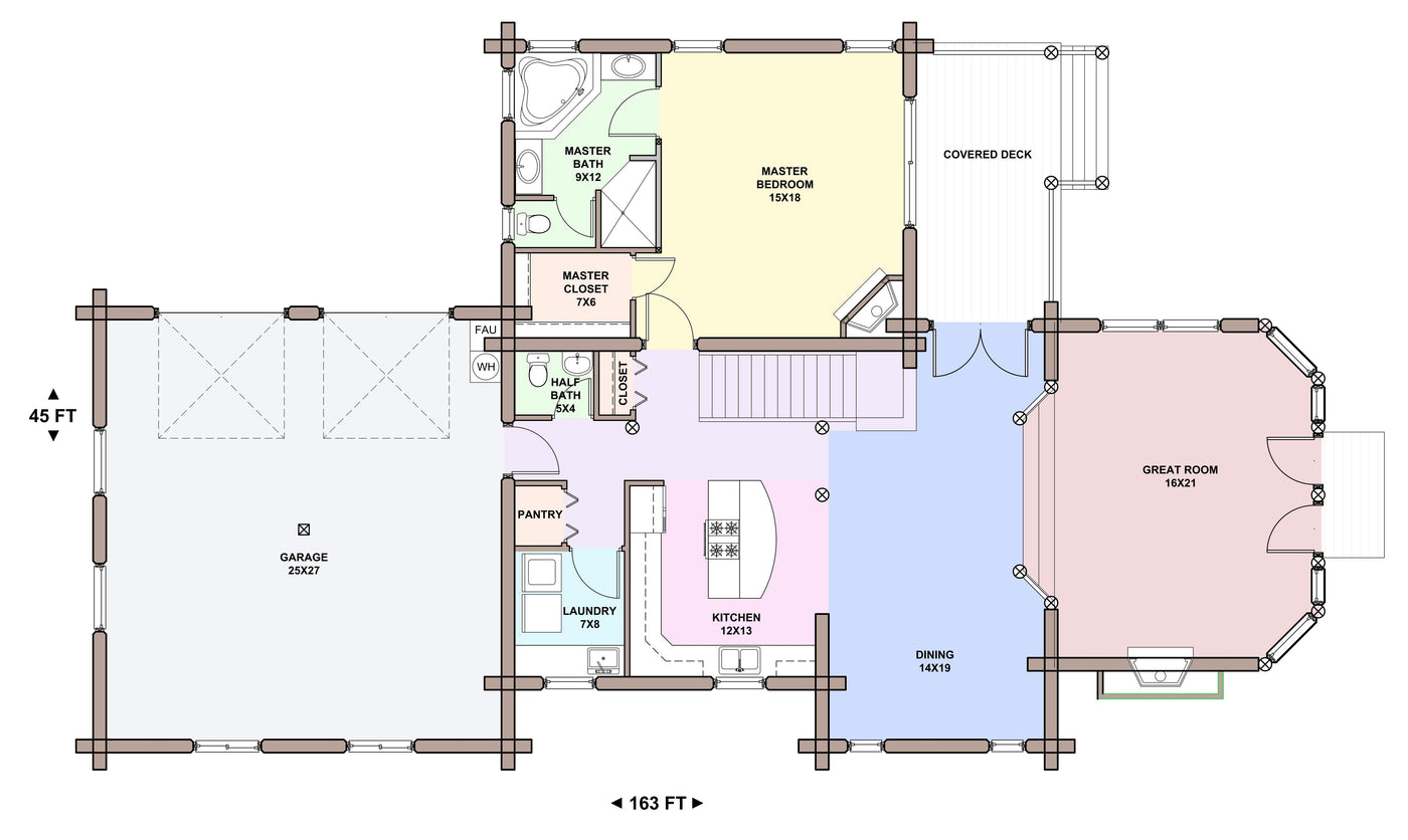 Main Floor &mdash; Grizzly Flats