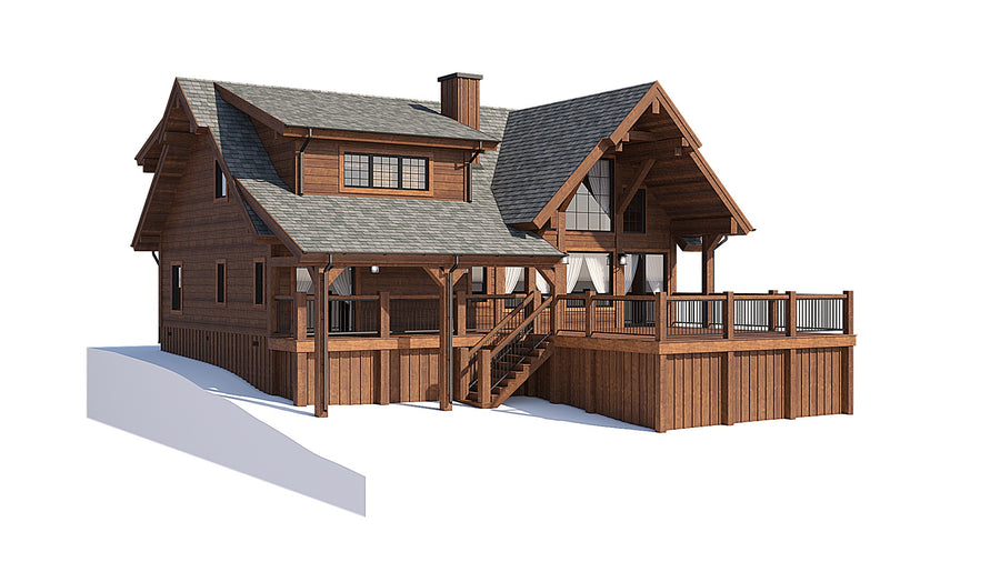Perspective 4 — Timber Palace