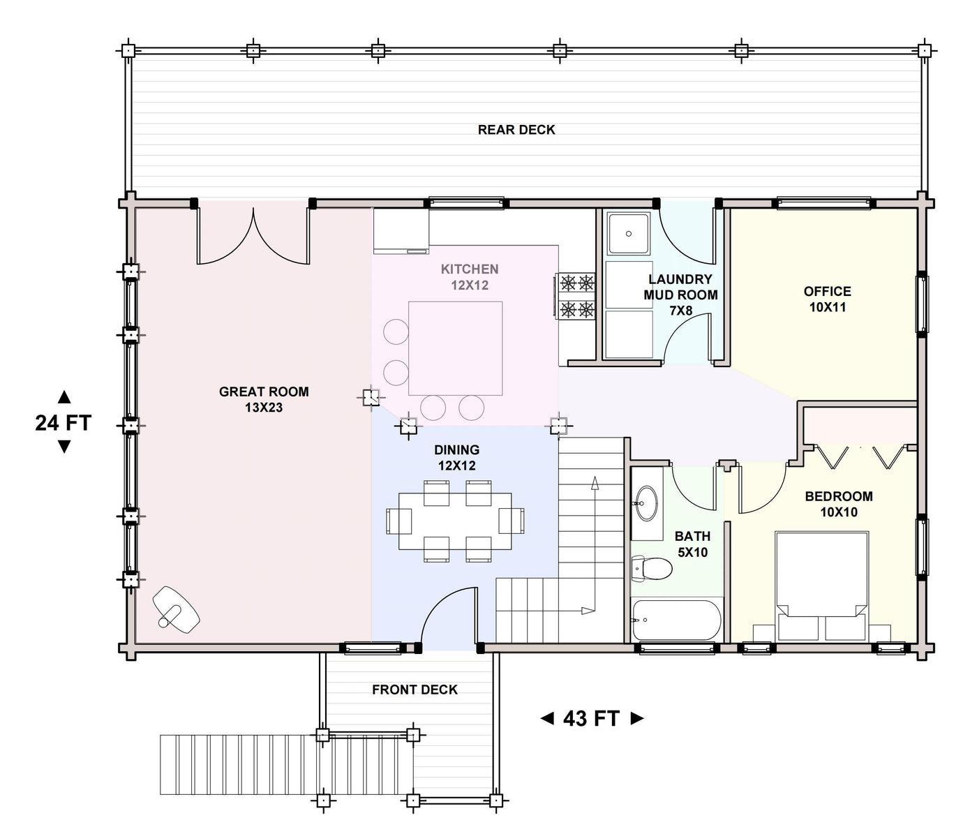 Main Floor &mdash; Merlot