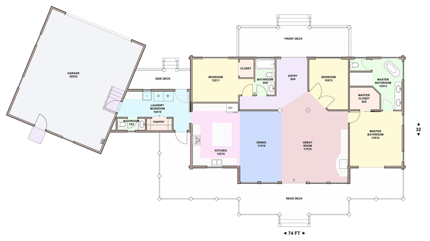Main Floor &mdash; Desert View